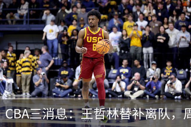 CBA三消息：王哲林替补离队，周鹏左右为难，广东给徐杰找接班人